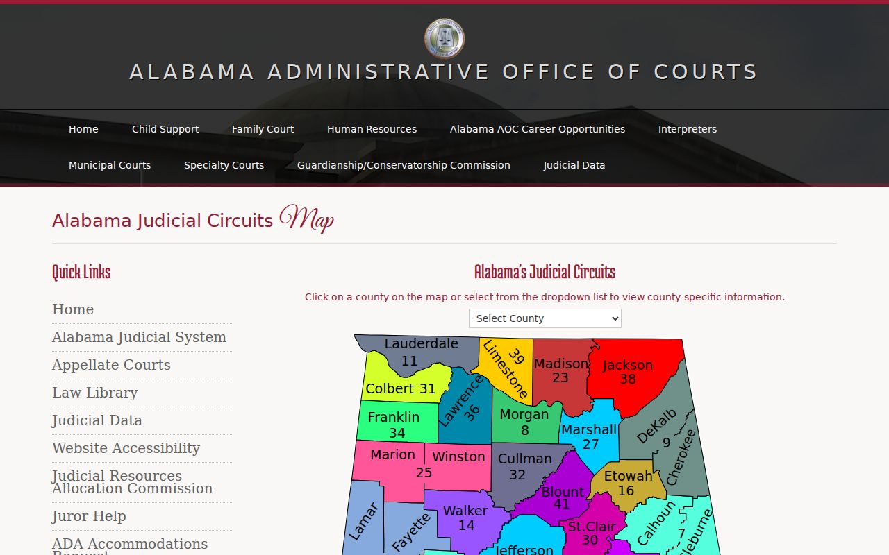 Pickens County court records in Alabama 24th Judicial Circuit